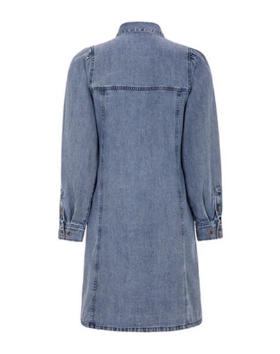 Soft Rebels - SRZora Kjole - Light Blue Denim 